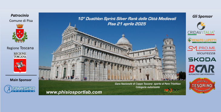 Duathlon Sprint delle Città Medievali - Pisa